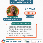 Pré-evento: Conhecendo o site do II CONAVIS