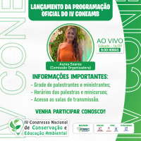 Lançamento da Programação Oficial - IV CONEAMB