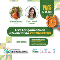 LIVE DE LANÇAMENTO DO VI CONINTERS