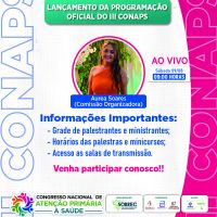 Lançamento da Programação Oficial - III CONAPS