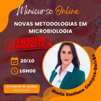 MINICURSO ONLINE: Novas metodologias em microbiologia