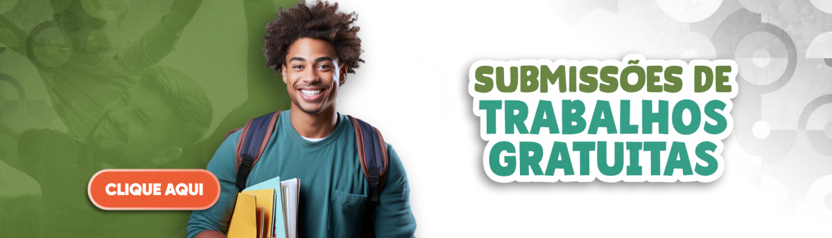 SUBMISSÕES DE TRABALHOS GRATUITA!