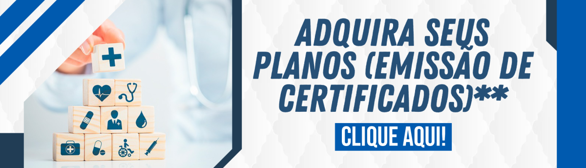 Adquira os Planos para emissão de Certificações (Consulte as Condições)** 