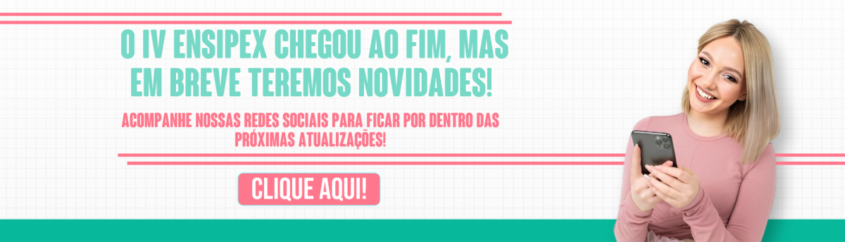 ACOMPANHE NOSSAS REDES SOCIAIS PARA MAIS INFORMAÇÕES!