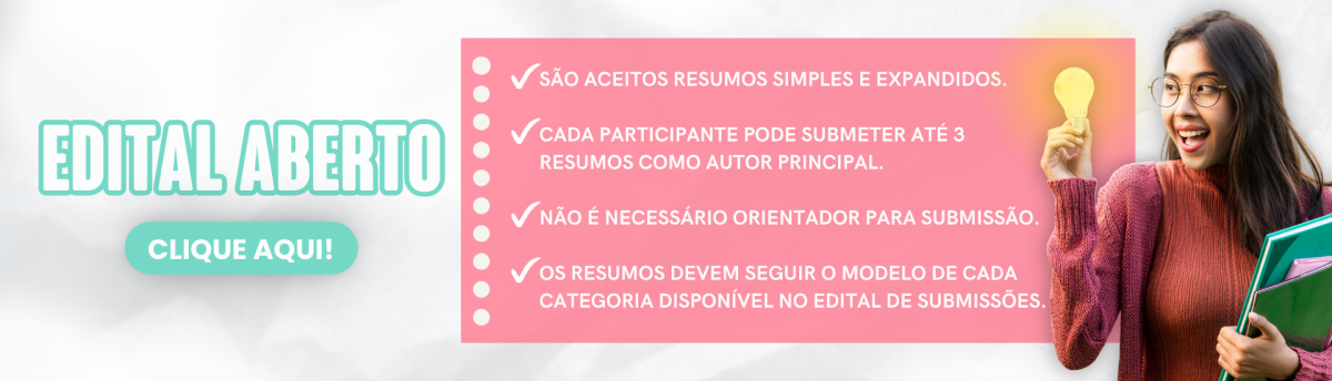 EDITAL ABERTO!