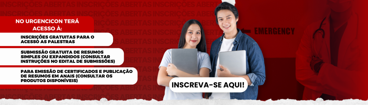 Inscrições abertas!