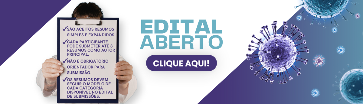 EDITAL ABERTO!