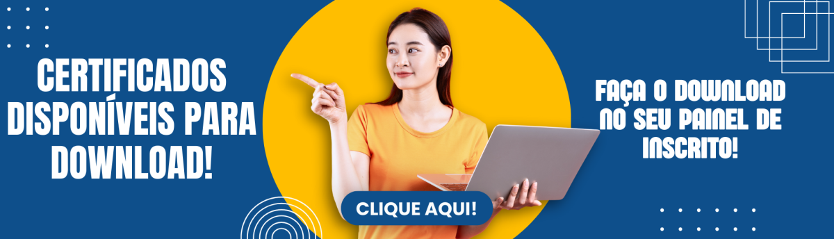 CERTIFICADOS DISPONÍVEIS!
