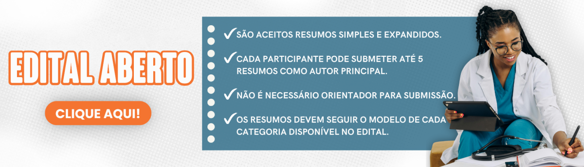 EDITAL ABERTO! 