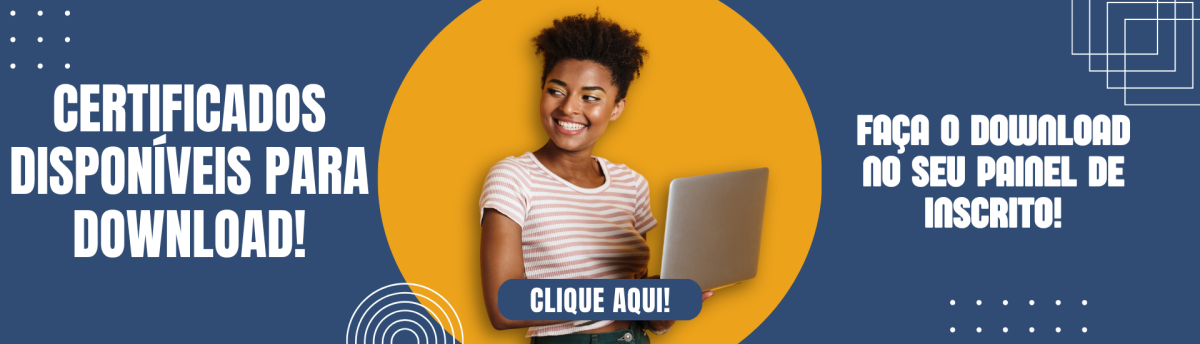 CERTIFICADOS DISPONÍVEIS!