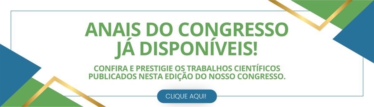 ANAIS DO CONGRESSO JÁ DISPONÍVEIS!